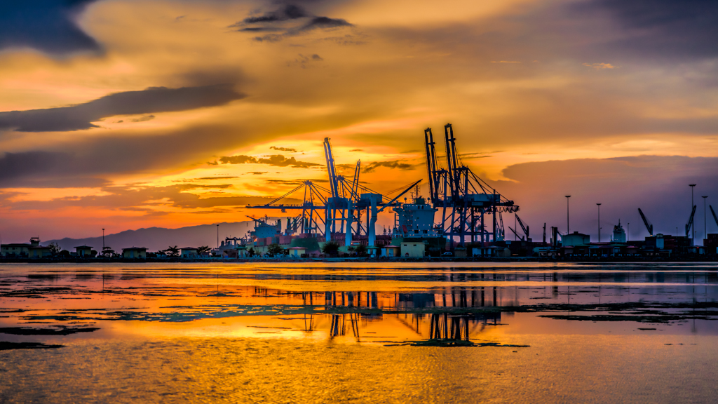 Shores near Djibouti port