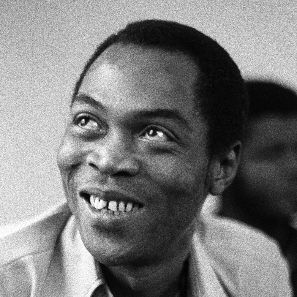 Fela Kuti at the Senator Hotel, London, UK on 11 November 1983