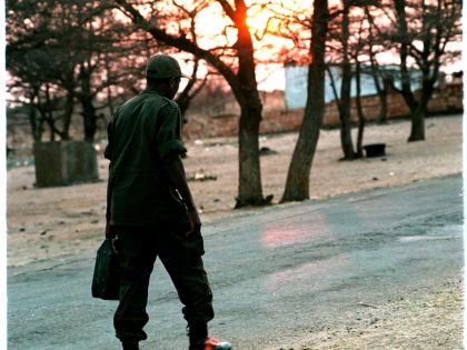 MPLA soldier. Cuito Cuanavale, Angola 2005
© Cedric Nunn