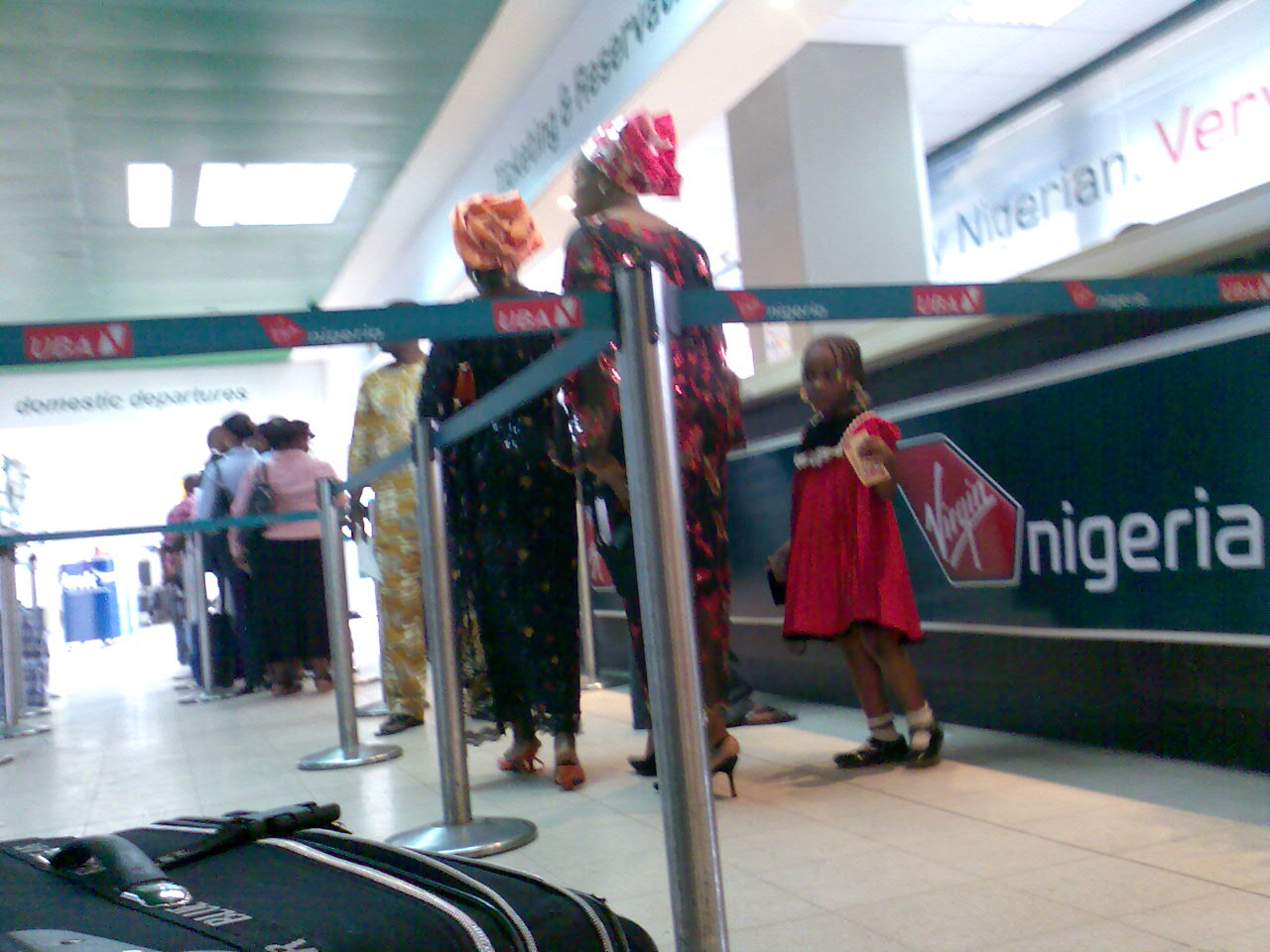 Killing time, stuck in Lagos airport