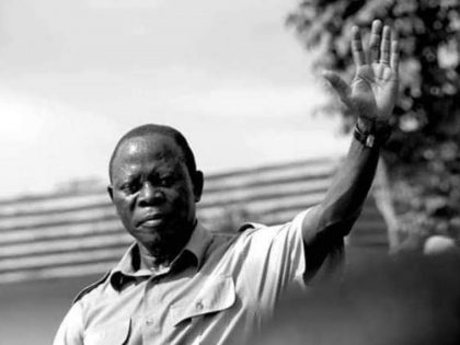 Adams oshiomhole in a rally.