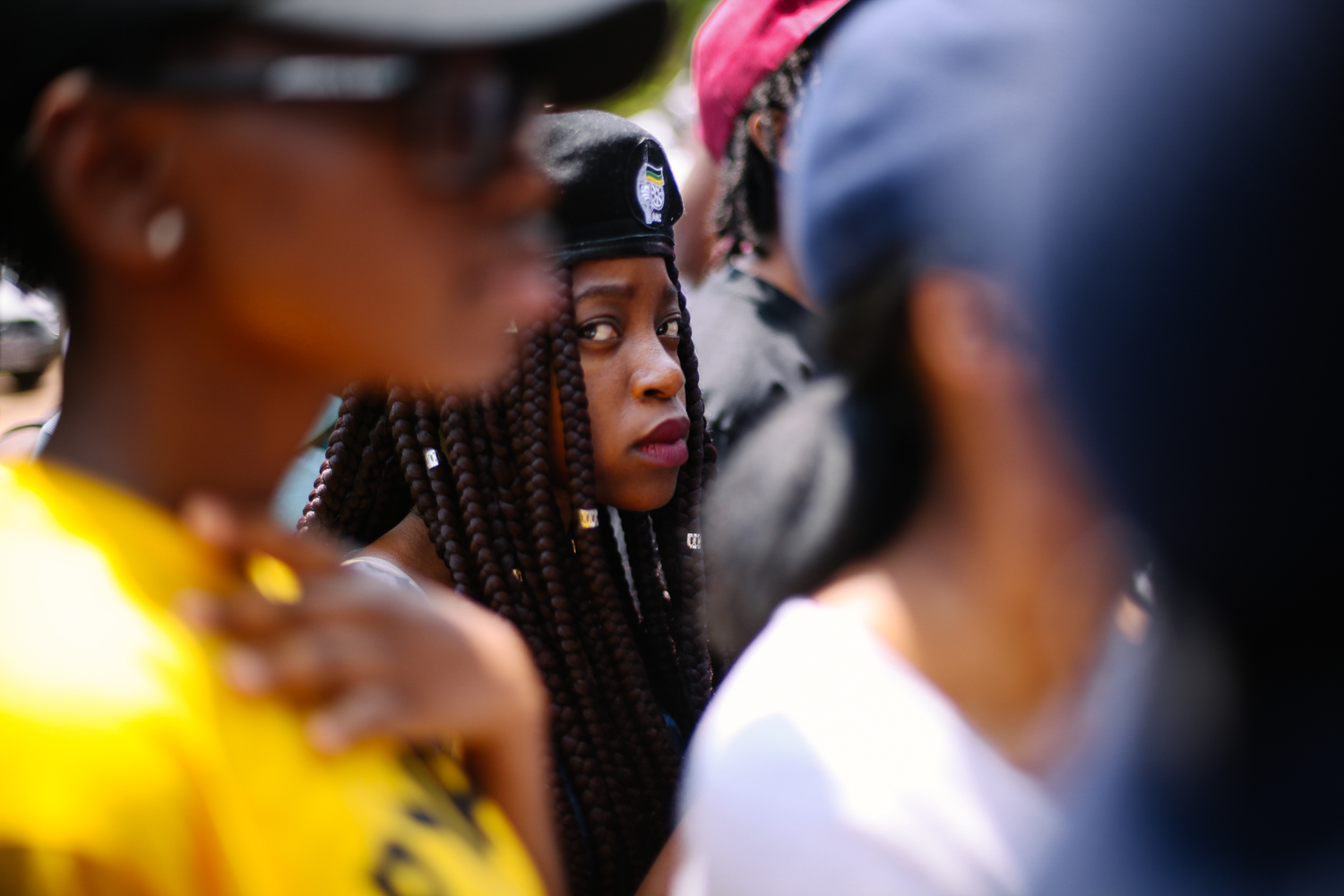 Wits Student during Protest