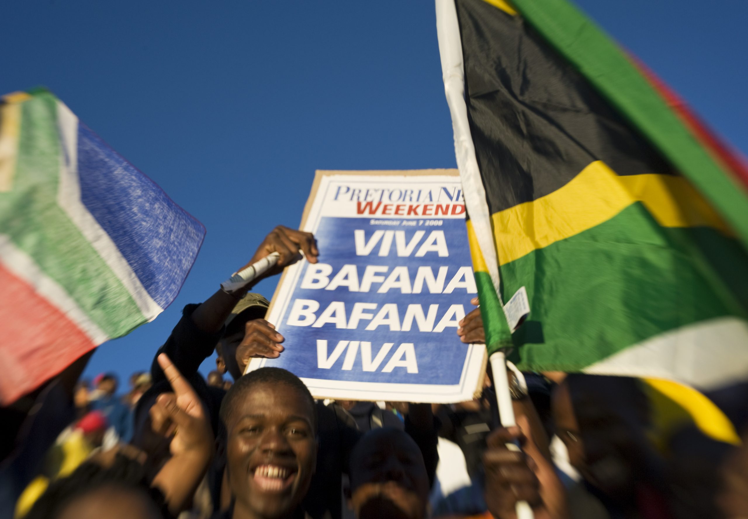 Soccer - Bafana Bafana VS Equatorial Guinea 7th June 2008. SuperSport Stadium Atteridgeville Pretoria, South Africa.