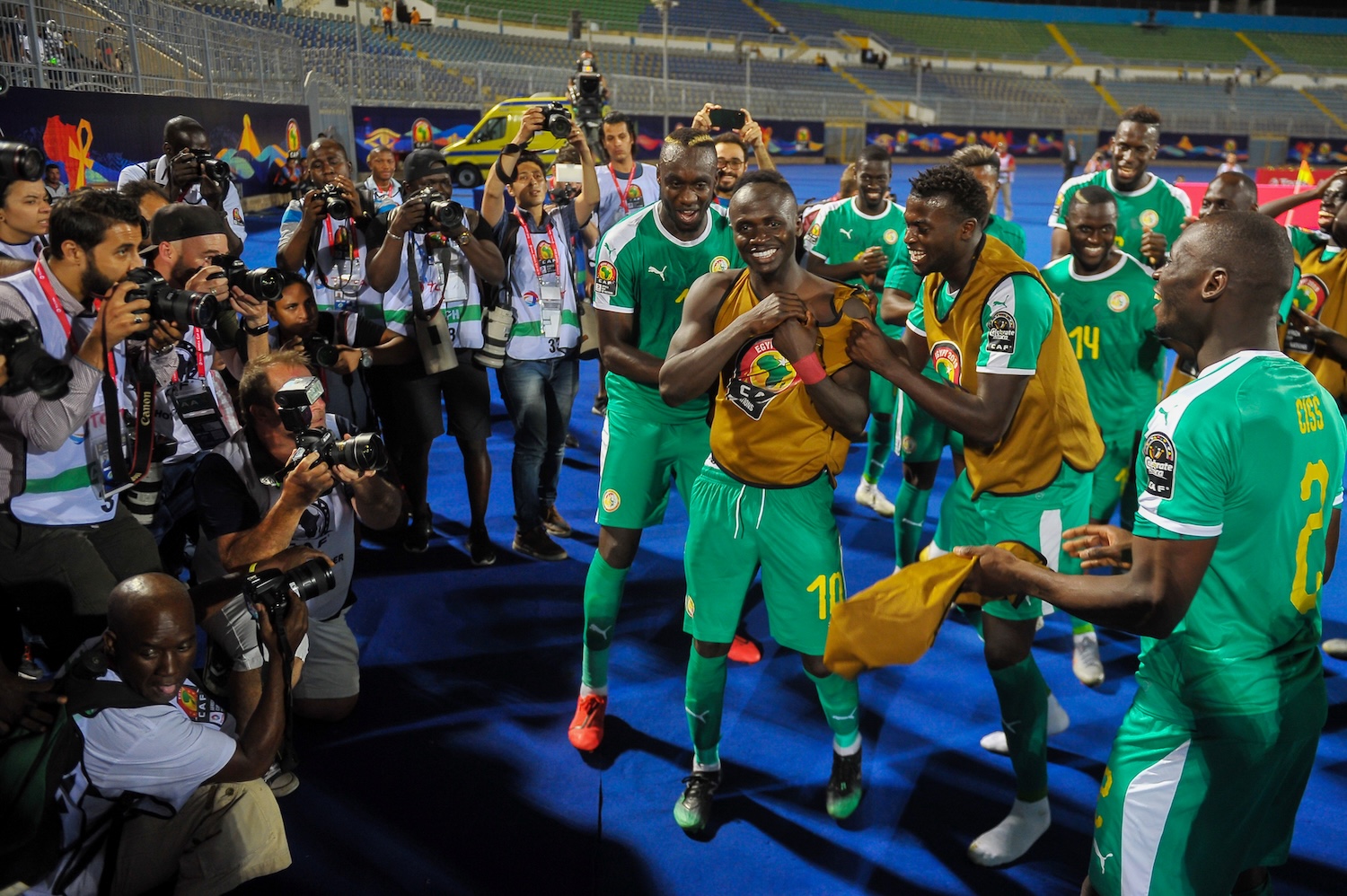 Cairo,,Egypt,-,July,14:,Sadio,ManÈ,Of,Senegal,Celebrates