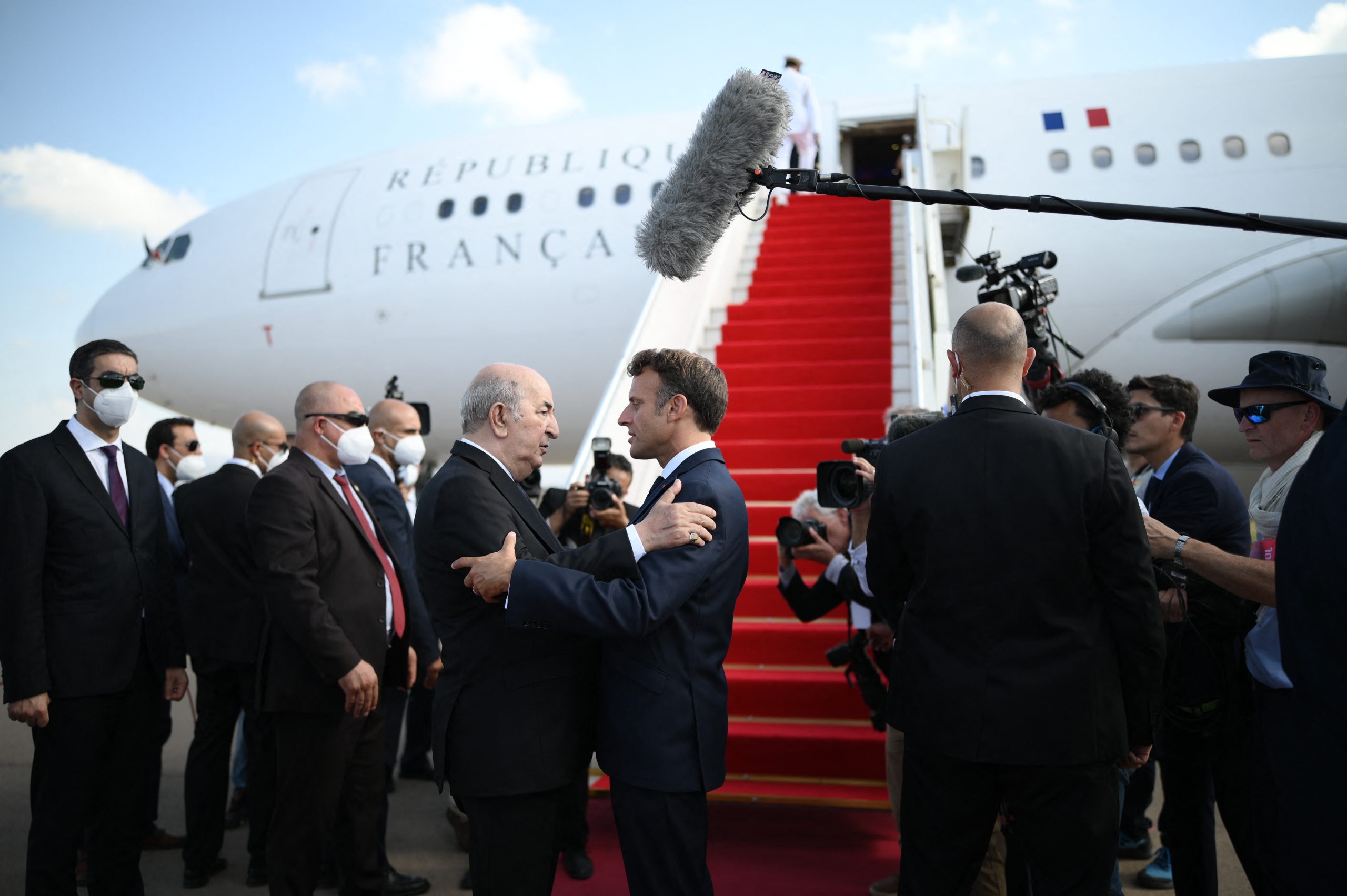 Emmanuel Macron Departs From Algeria