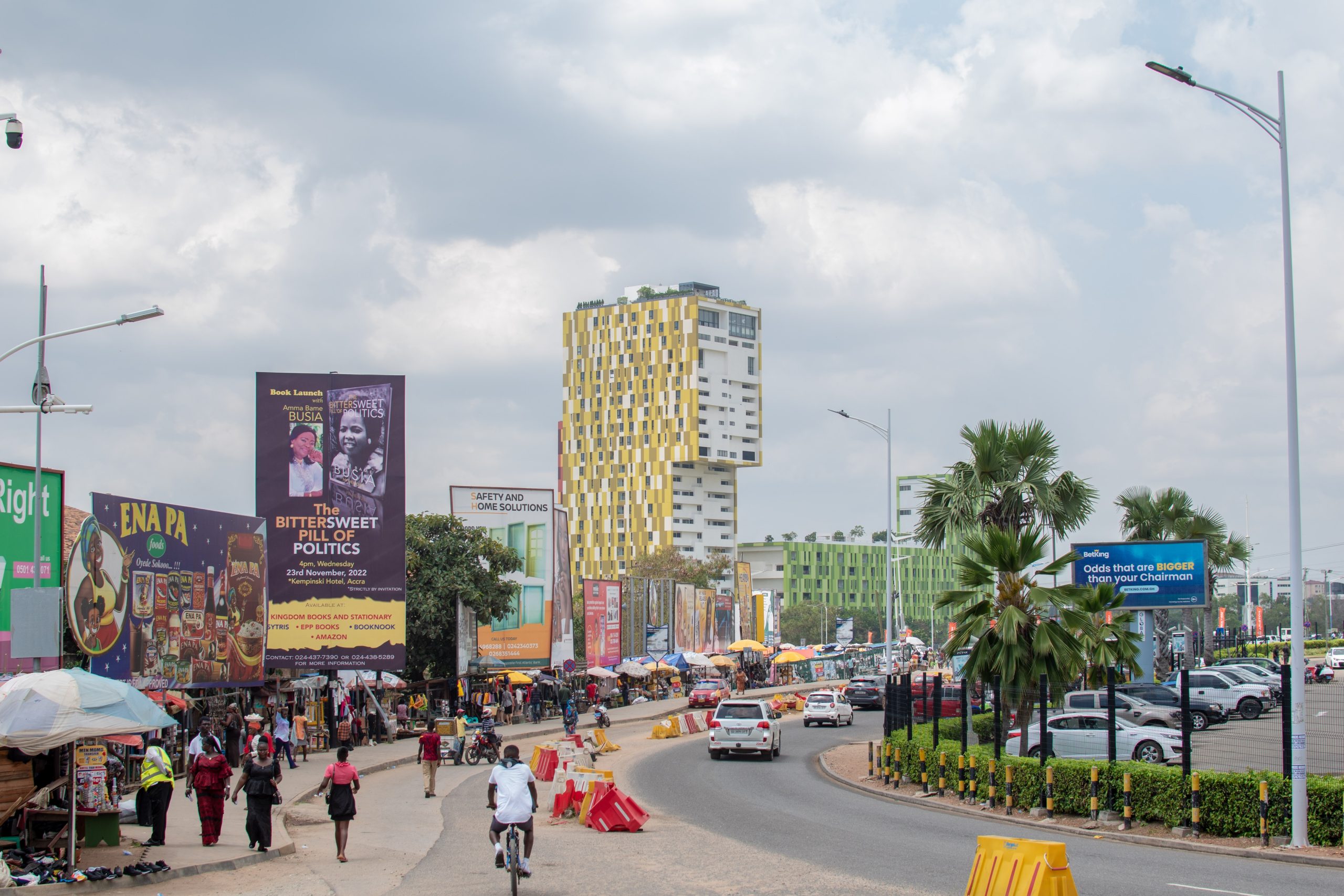 Accra,,Ghana,,May,23,,2022:,Urban,Accra.,Villagio,Building