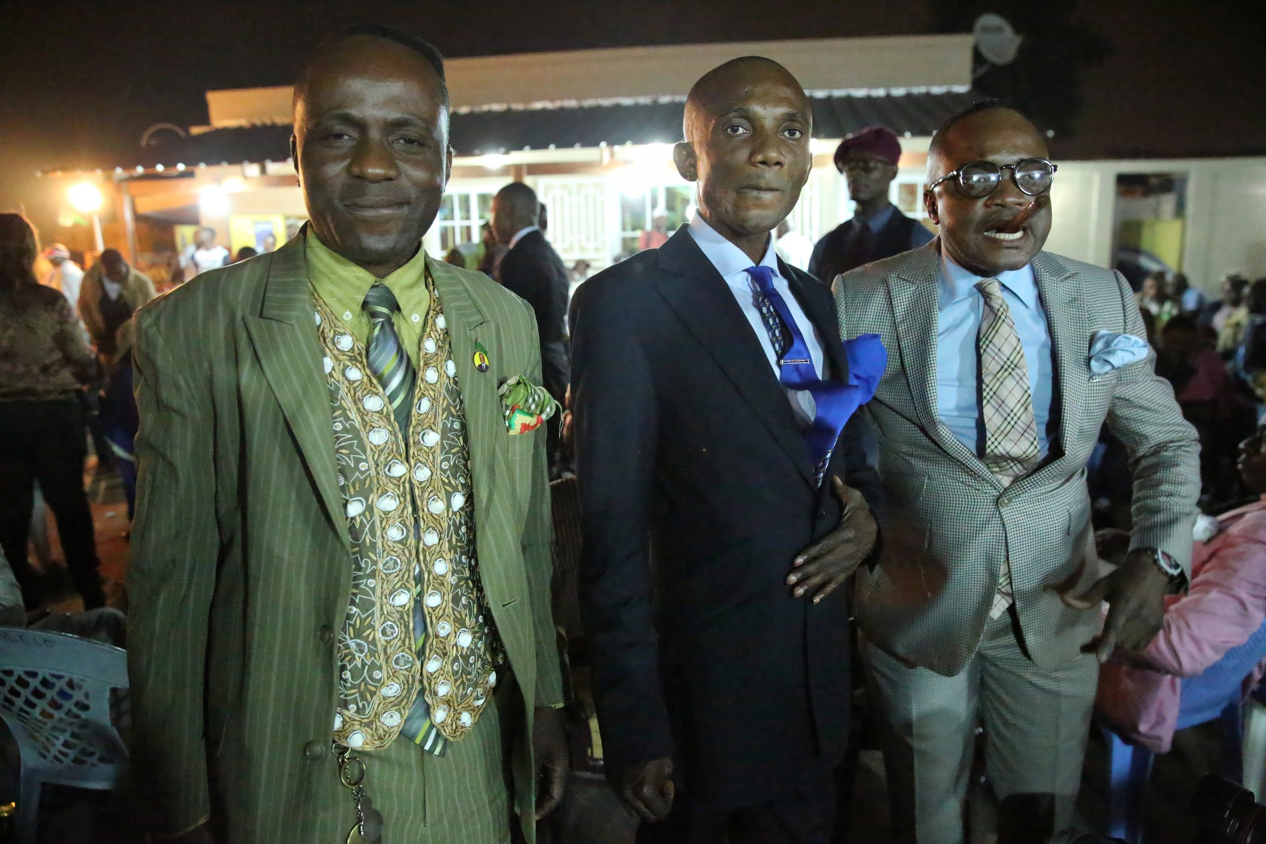 La,Sapeurs,Get,Together,To,Show,Their,Style,On,The