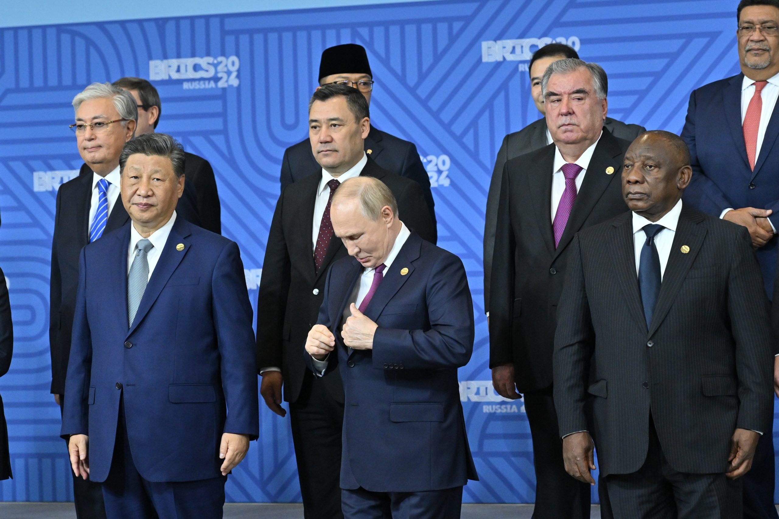Kazan,,Russia,,October,23,,A,Group,Photo,Of,Brics,2024