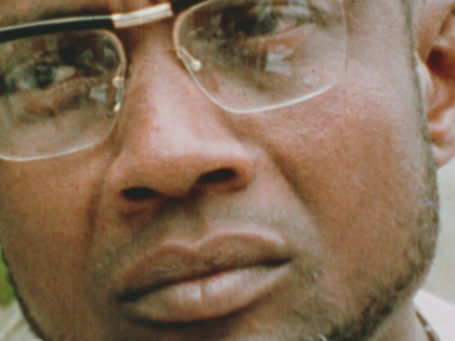 Close up portrait of Amilcar Cabral.