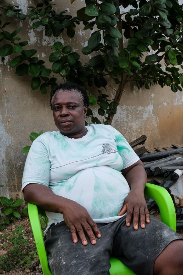 A portrait of a woman